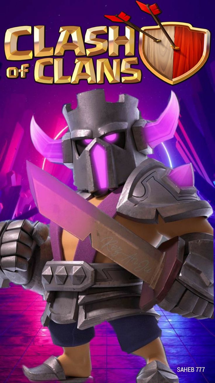 P.E.K.K.A King clash of clans wallpaper in 2022