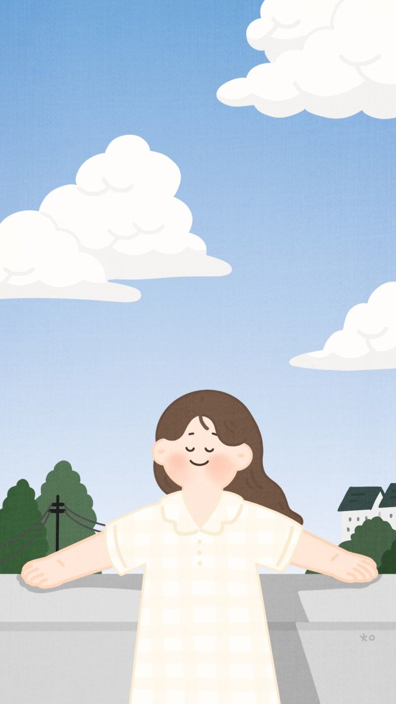 Early Summer, 네이버 블로그. Ilustrasi karakter, Seni ilustrasi, Ilustrasi