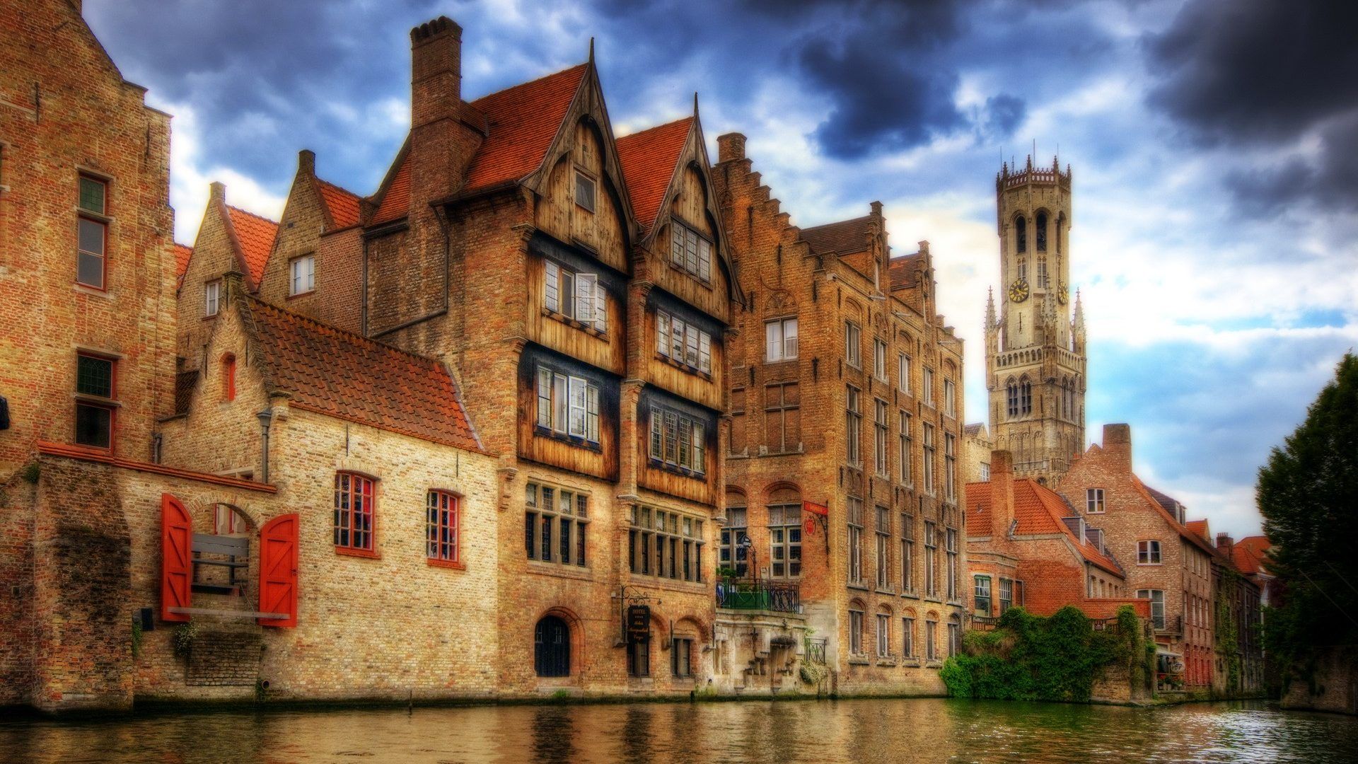 Belgian Landscape Wallpaper