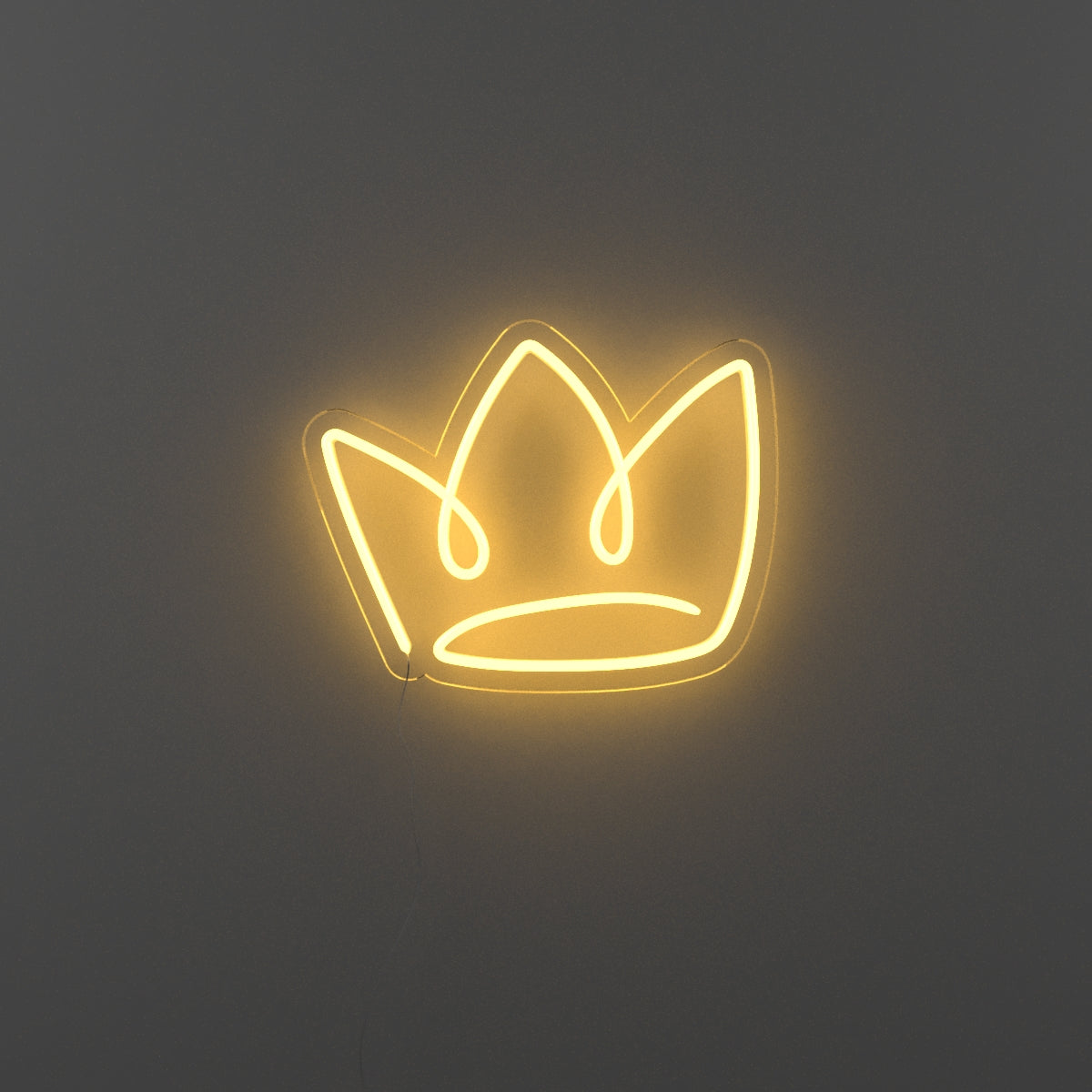 The Crown neon sign