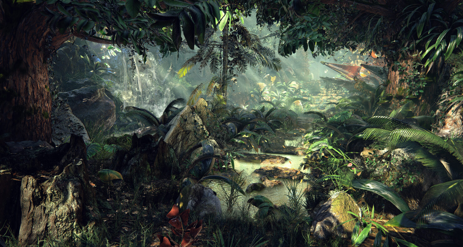 Unreal Engine 4 Quixel's Jungle Environment