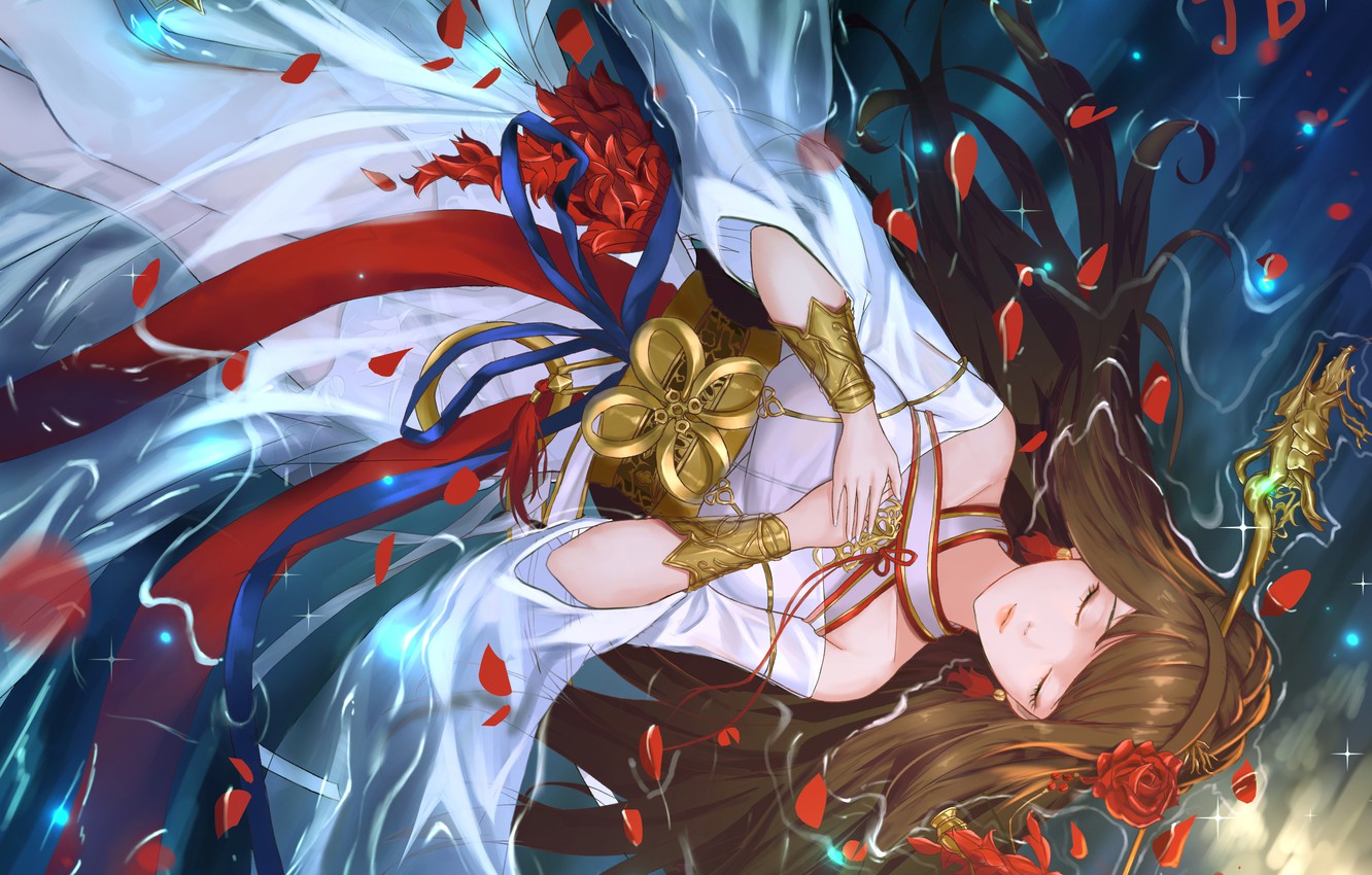 Wallpaper Water, Girl, Lies, Dungeon Fighter Online image for desktop, section сёнэн