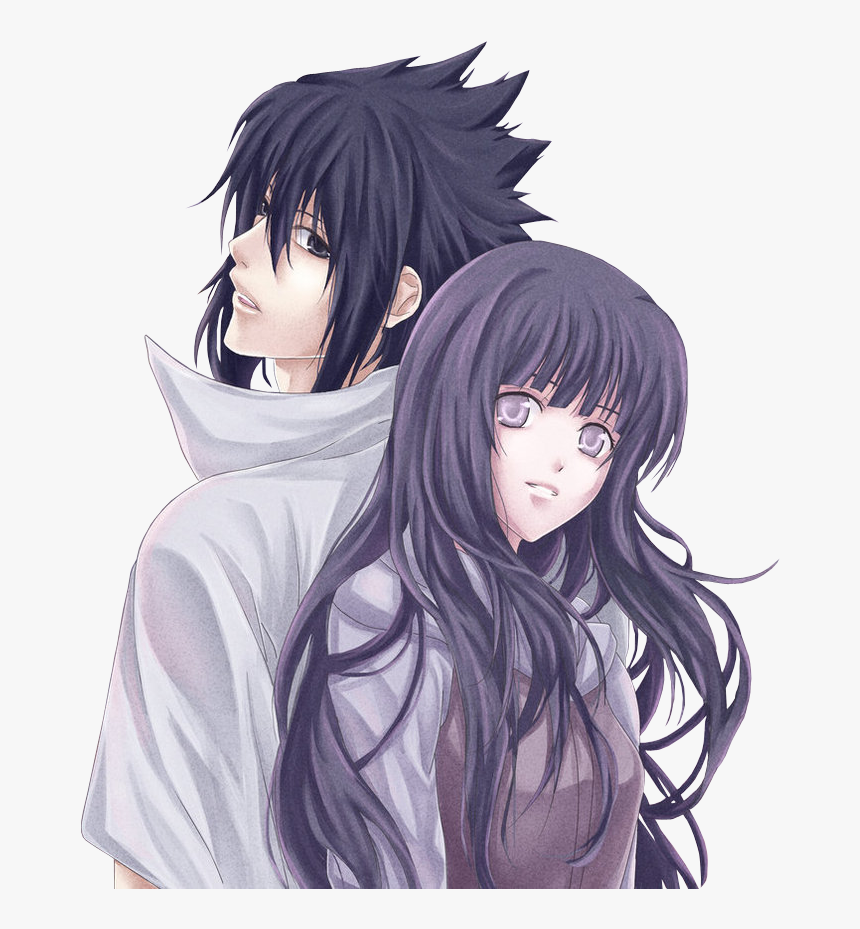 Hinata Hyuga Dan Sasuke Sasuke X Hinata Art, HD Png Download