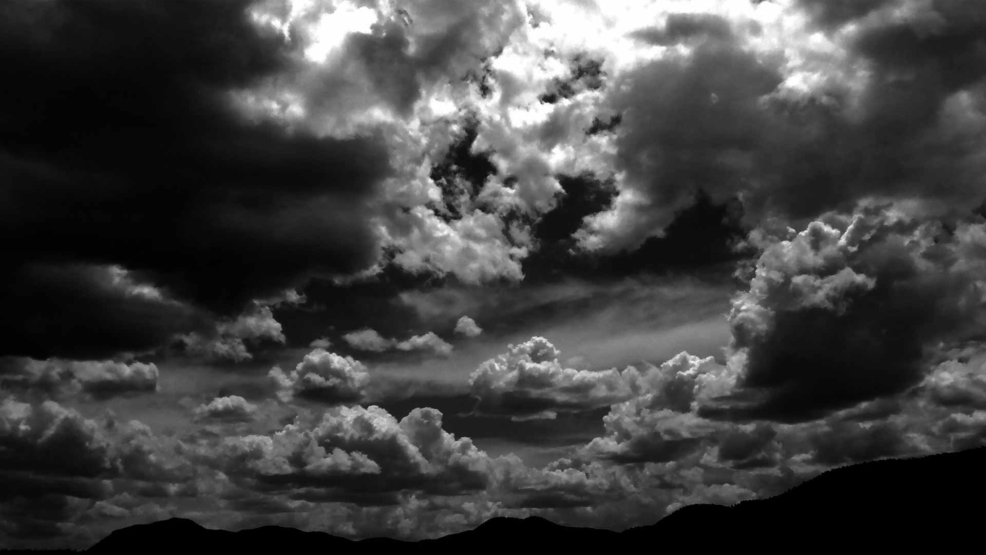 Black Clouds Wallpaper Cloudy Background [HD Quality]