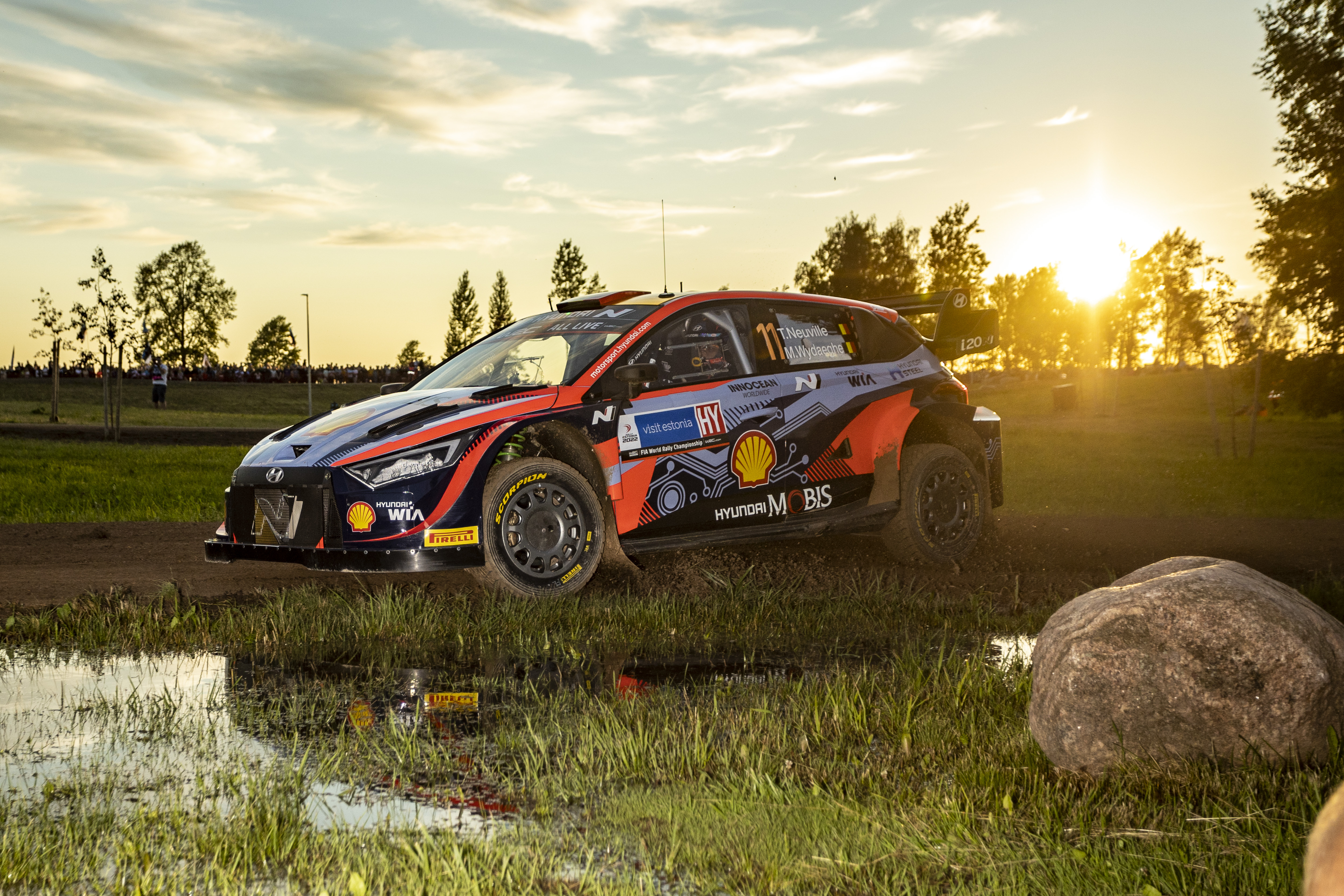 WRC Rally Estonia. Federation Internationale de l'Automobile