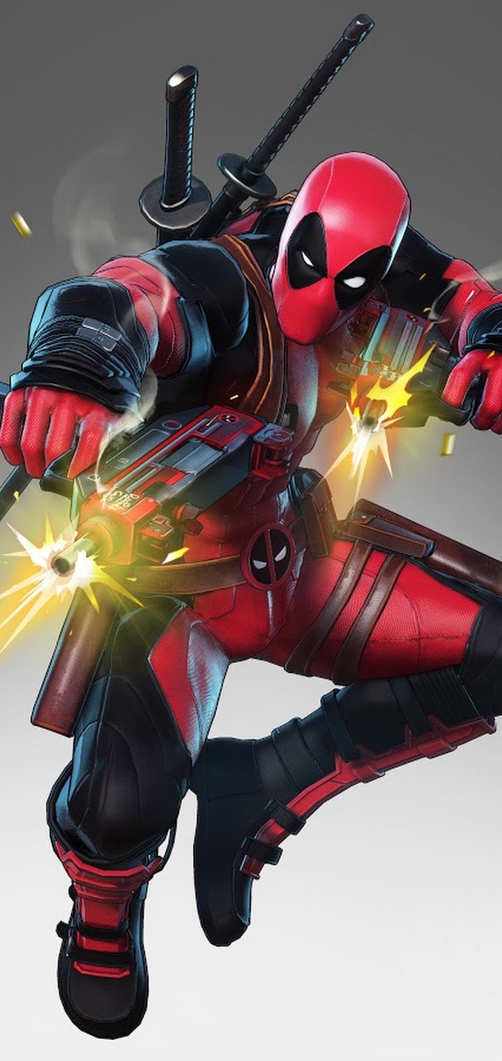 Deadpool Marvel Ultimate Alliance 3 8K Wallpaper