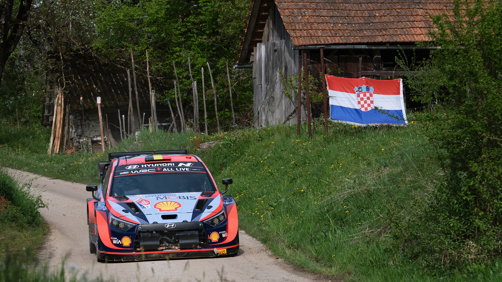 2022 WRC 3R Hyundai Motorsport Takes Double Podium at Croatia Rally