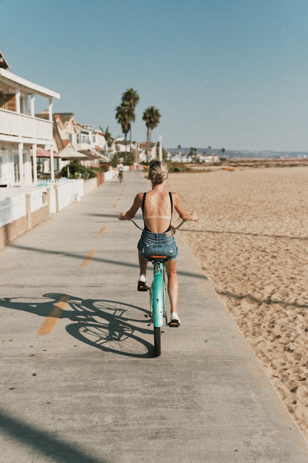 Bike Beach Picture. Download Free Image