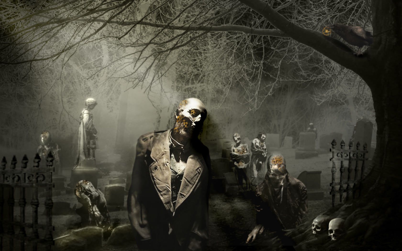 Halloween Zombie Wallpaper