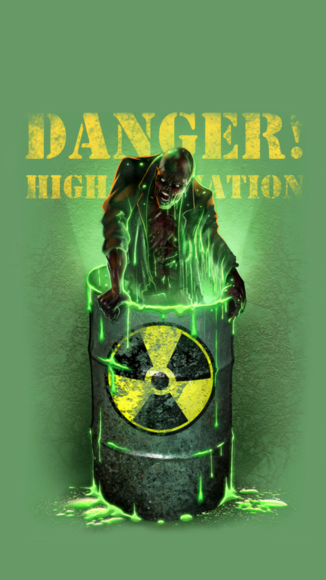 Danger zombie HalloweenK wallpaper, free and easy to download