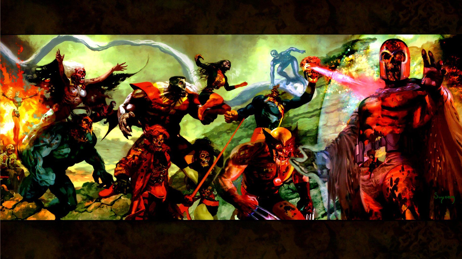 Marvel Zombies Wallpaper
