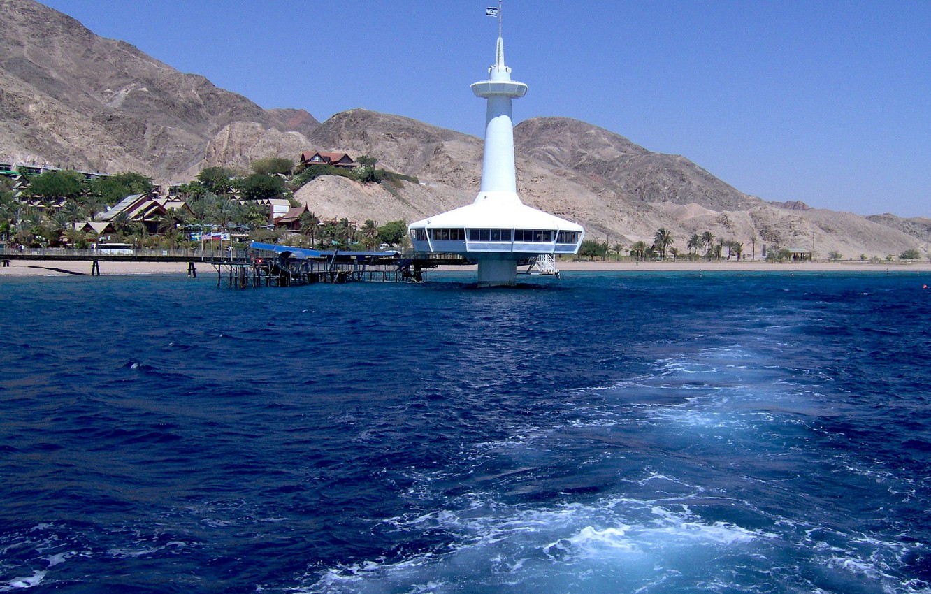 Wallpaper Israel, Eilat, The underwater Observatory image for desktop, section разное