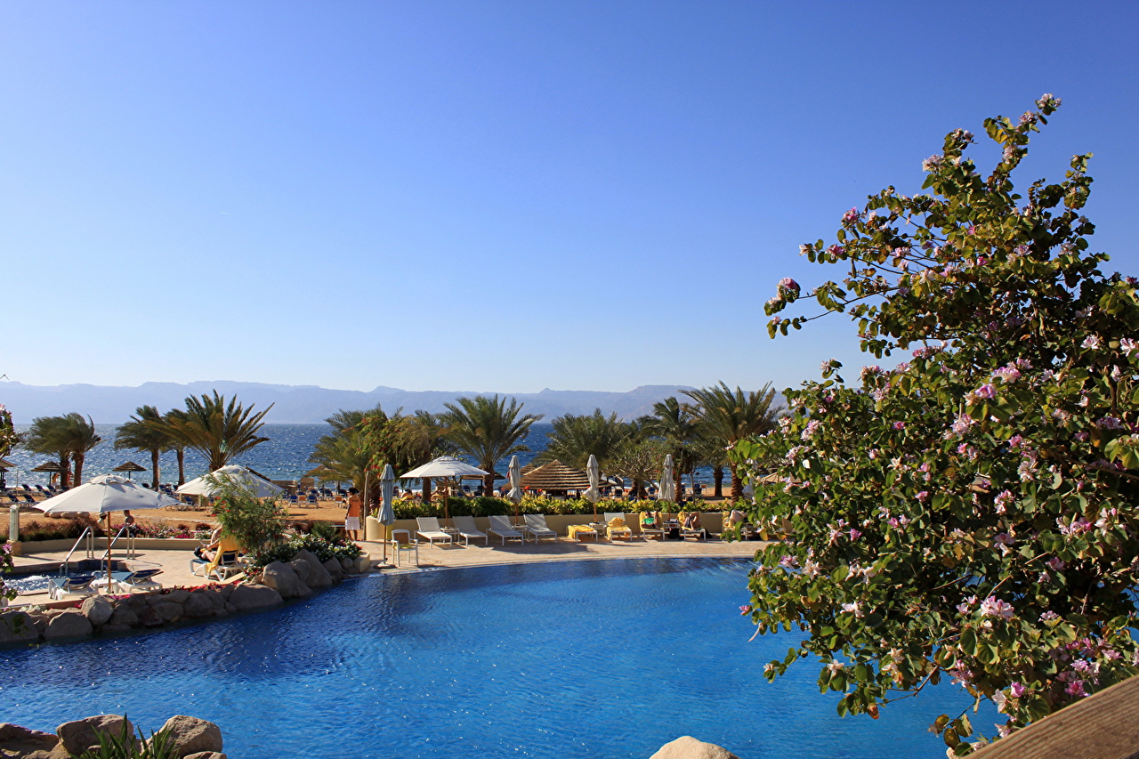 Wallpaper Israel Pools Resorts Eilat Sky Cities