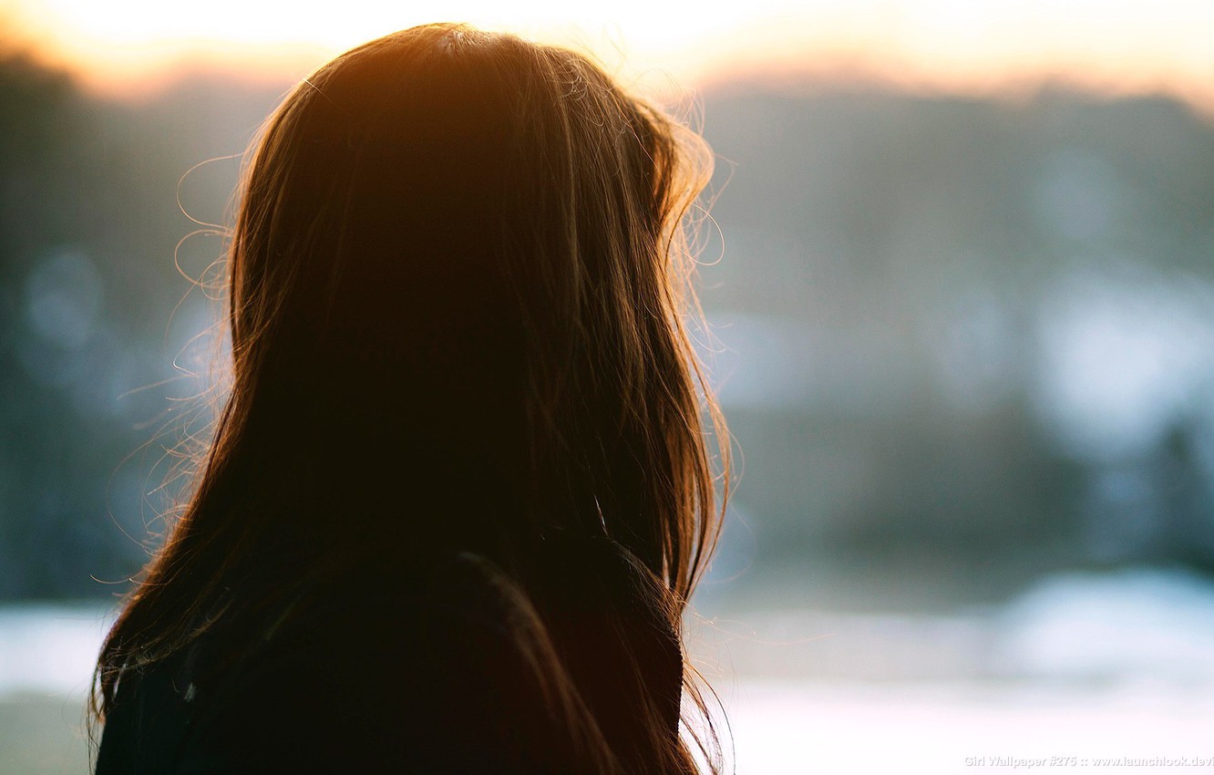 Wallpaper girl, the sun, nature, background, Wallpaper, mood, hair, brunette, wallpaper image for desktop, section настроения