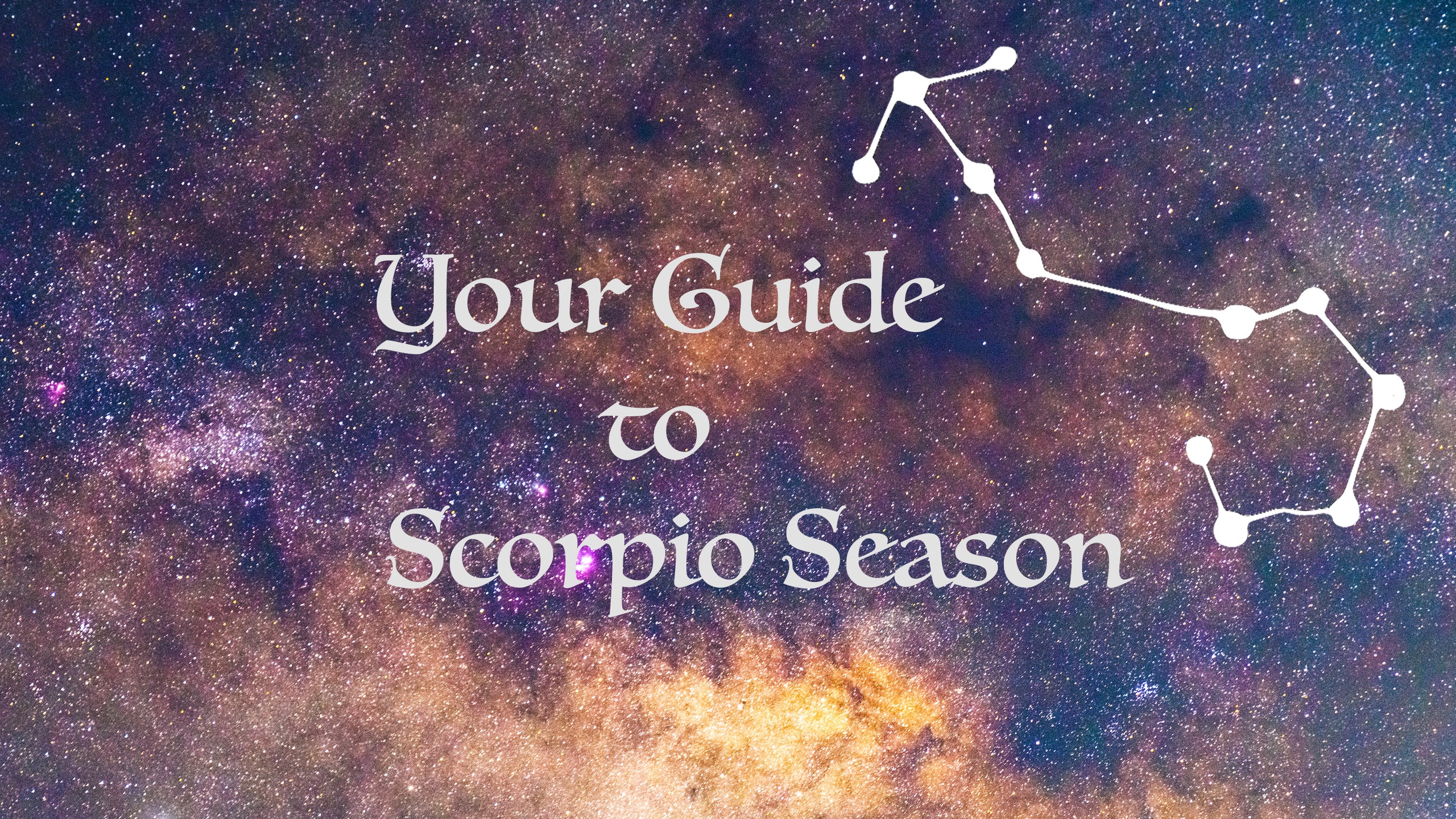 A Survival Guide to Scorpio Season
