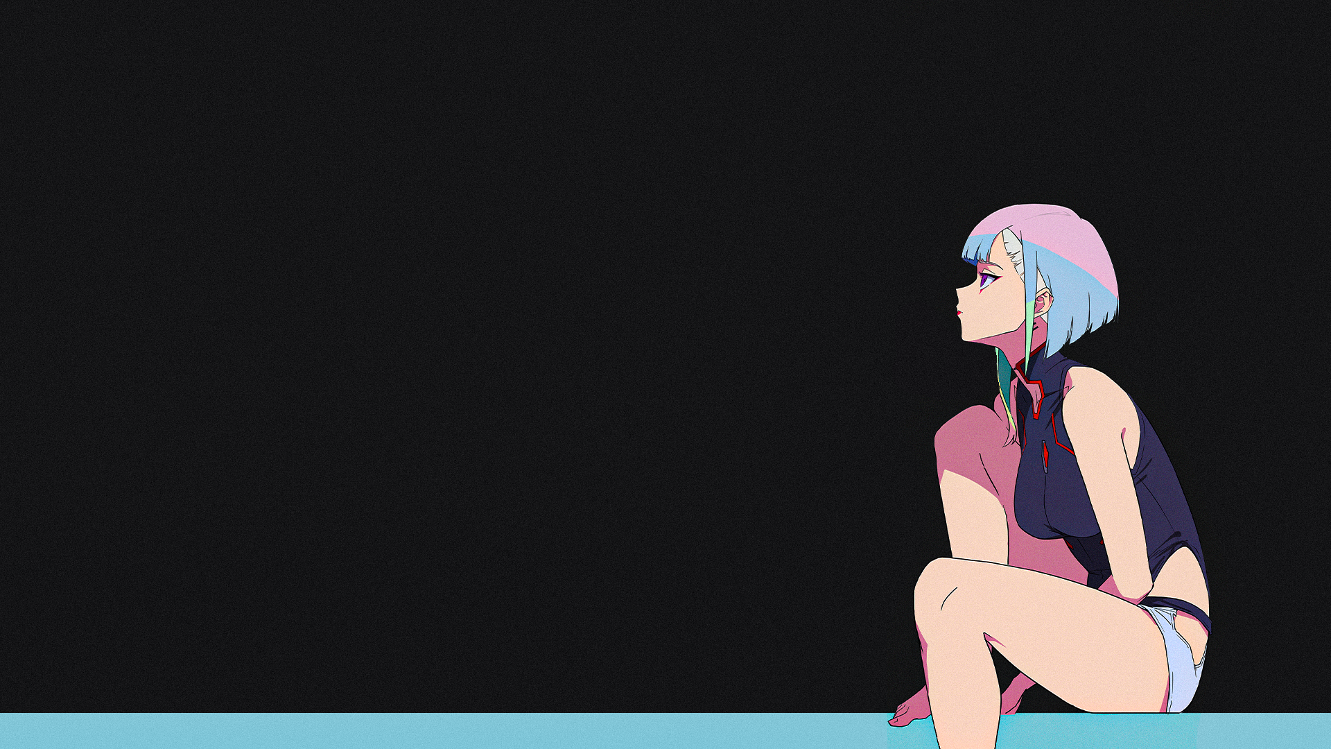 Cyberpunk Cyberpunk: Edgerunners, Lucy (Edgerunners), anime, anime girls, minimalismx1080 Wallpaper