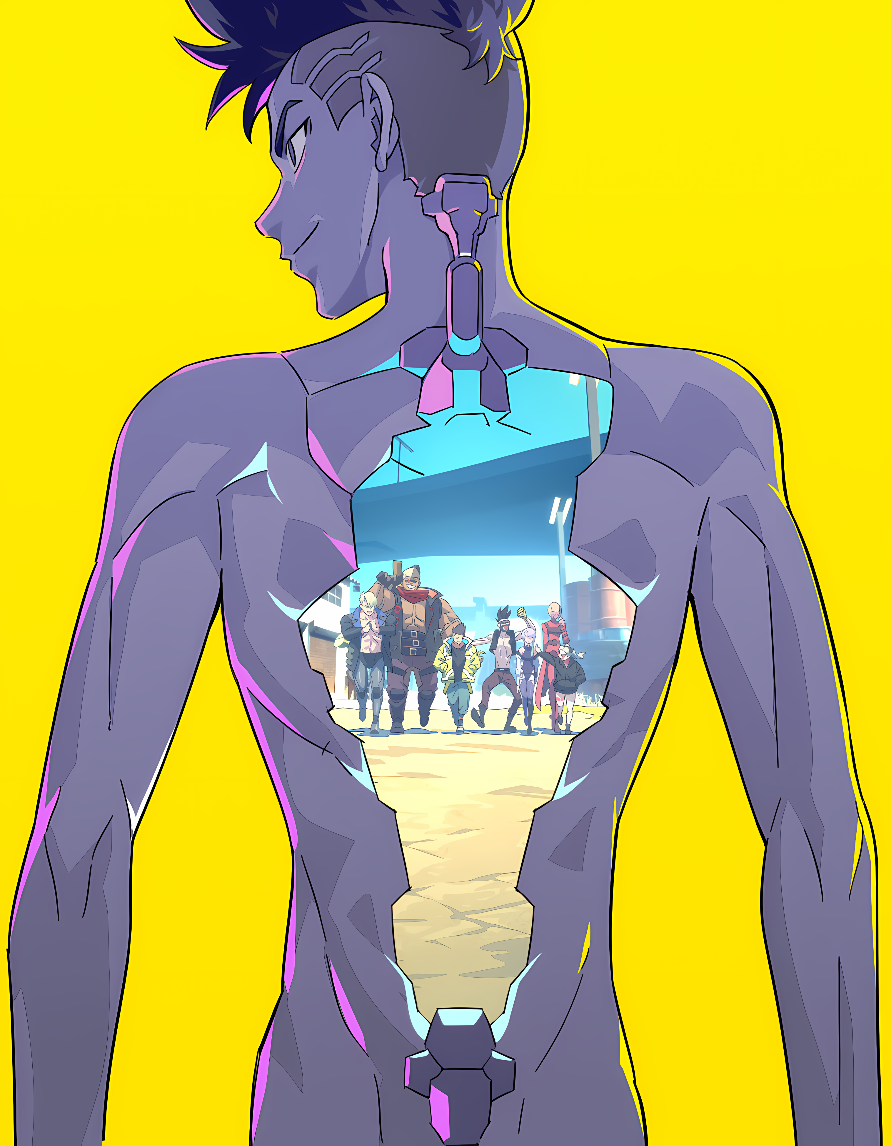 Cyberpunk: edgerunners, lucy (edgerunners), anime, anime boys, anime girlsx3894 Wallpaper