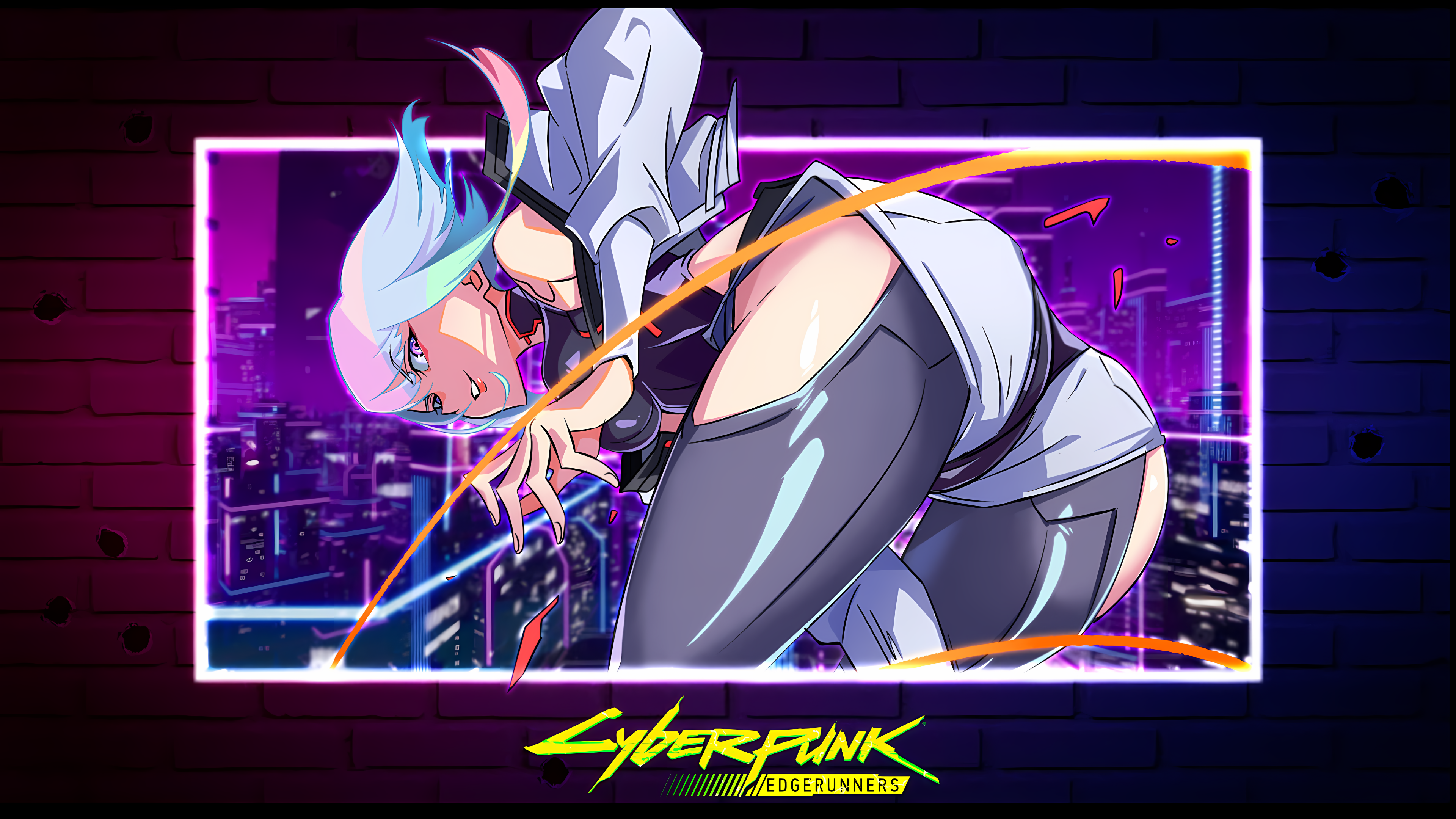 Cyberpunk Edgerunners Cyberpunk Netflix TV Series Anime Girls Lucy Edgerunners Wallpaper:3840x2160