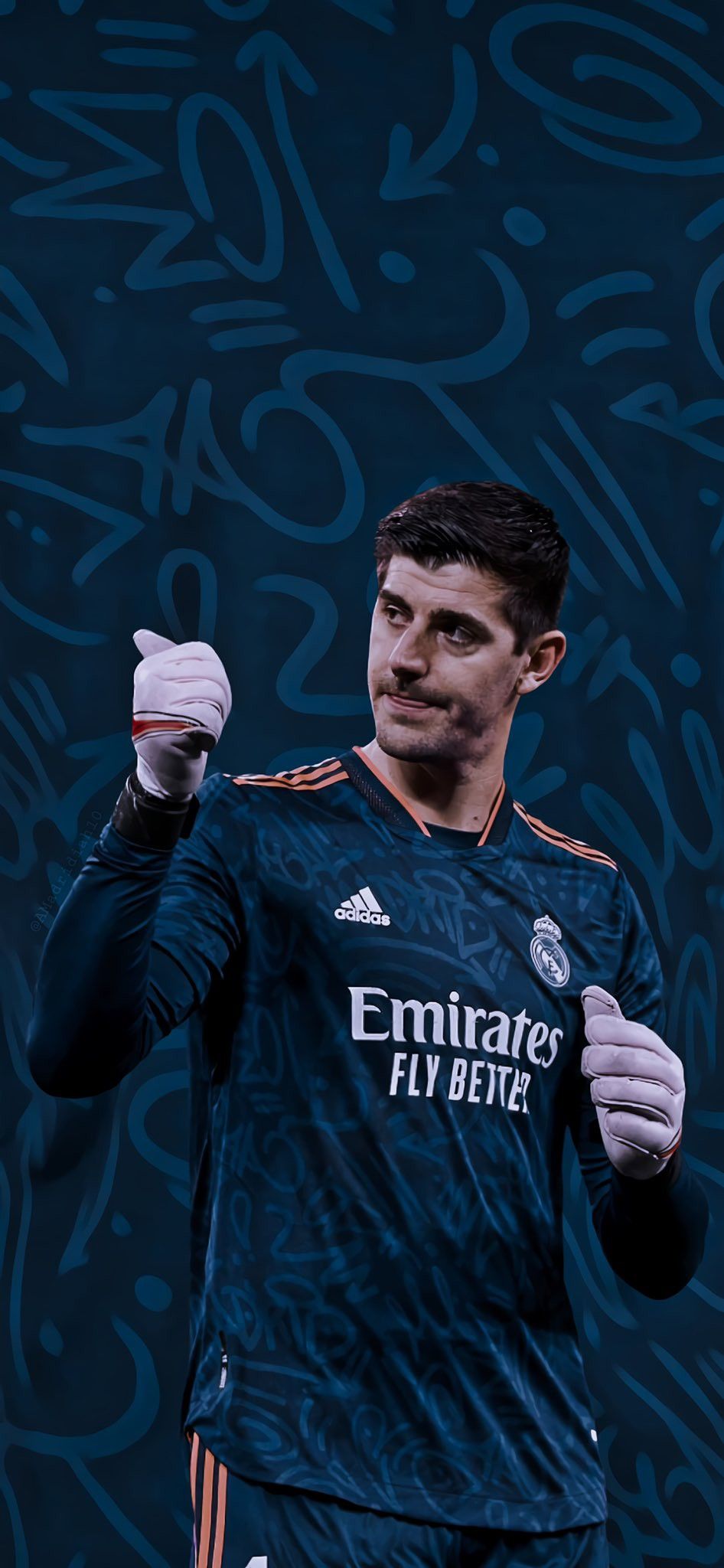Courtois wallpaper. Courtois real madrid, Real madrid wallpaper, Real madrid players