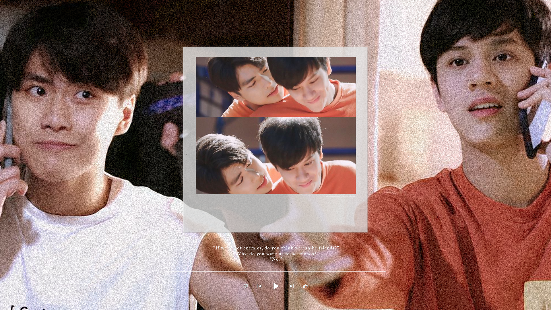 some bad buddy desktop wallpaper I made ♡