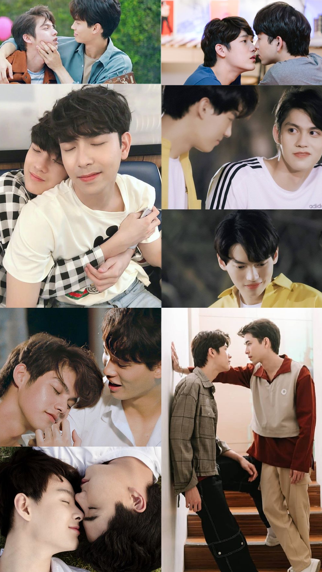 Thai BL Drama Wallpaper 2 (SarawatTine, ZonSaifah, AePete). Thai drama, Asian love, Drama games
