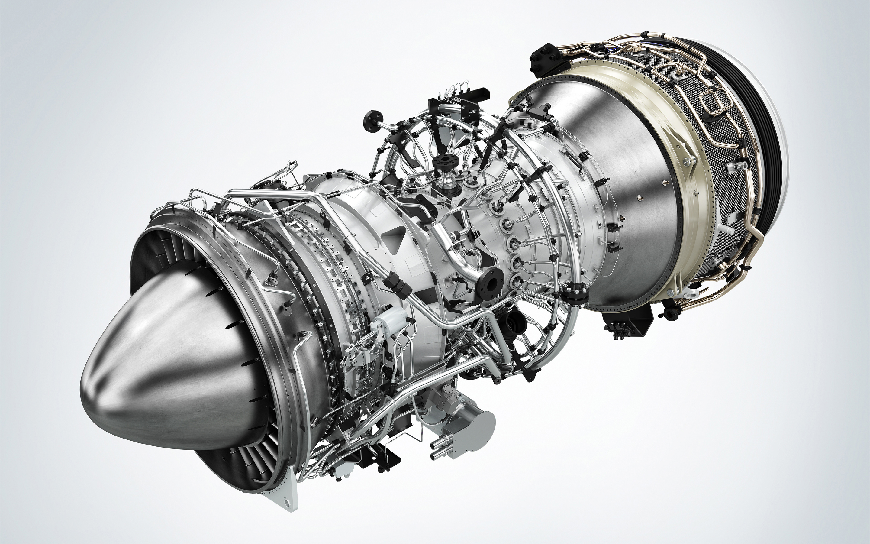 Download Wallpaper Aeroderivative Gas Turbine, Structure, Gas Turbine Design, SGT A45, Aeroderivative Gas Turbine, Siemens, Airplane Engine For Desktop With Resolution 2880x1800. High Quality HD Picture Wallpaper