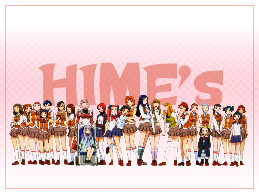 Everybody In Mai Hime Hime Wallpaper