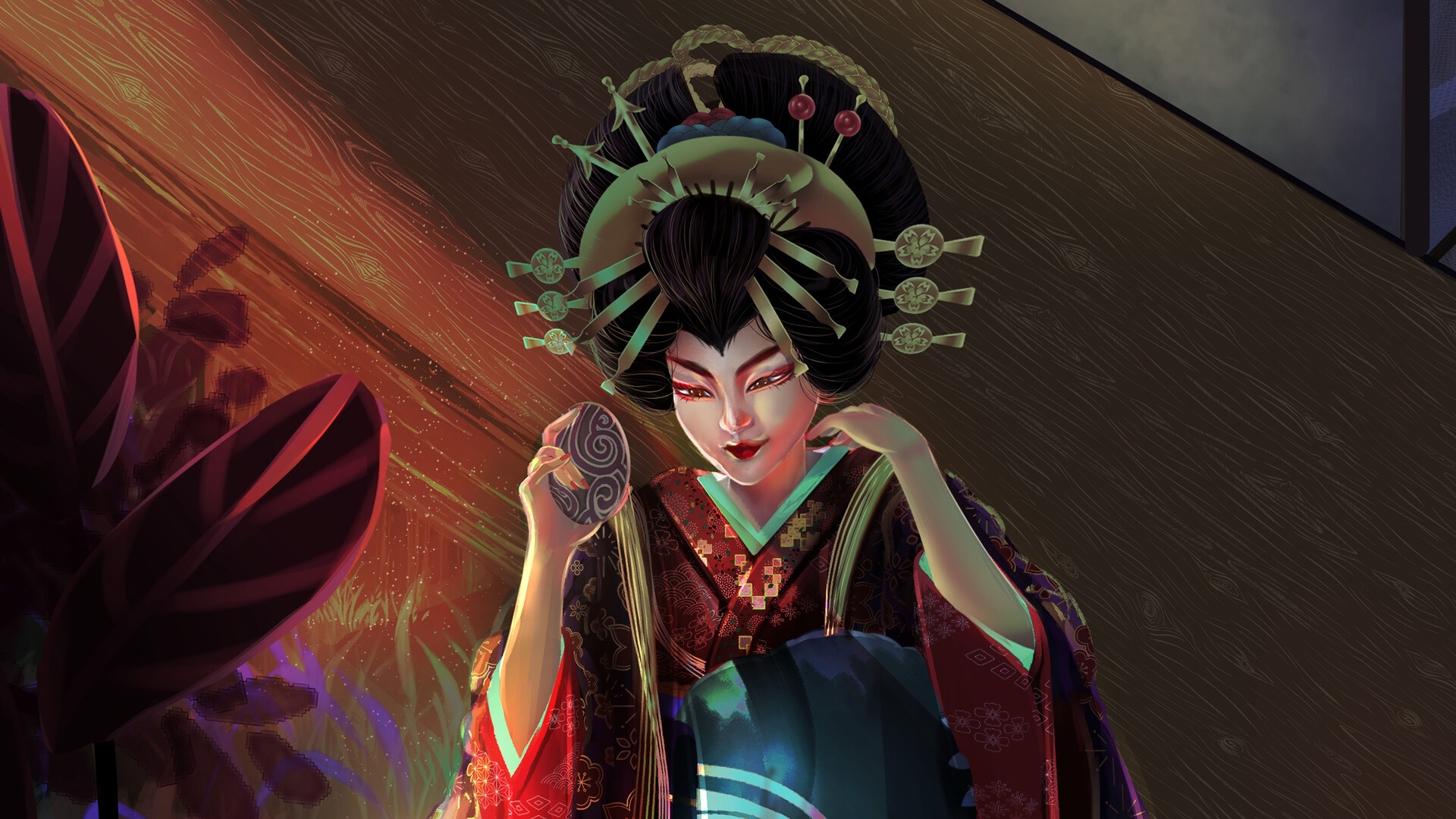 Oiran Wallpapers Wallpaper Cave