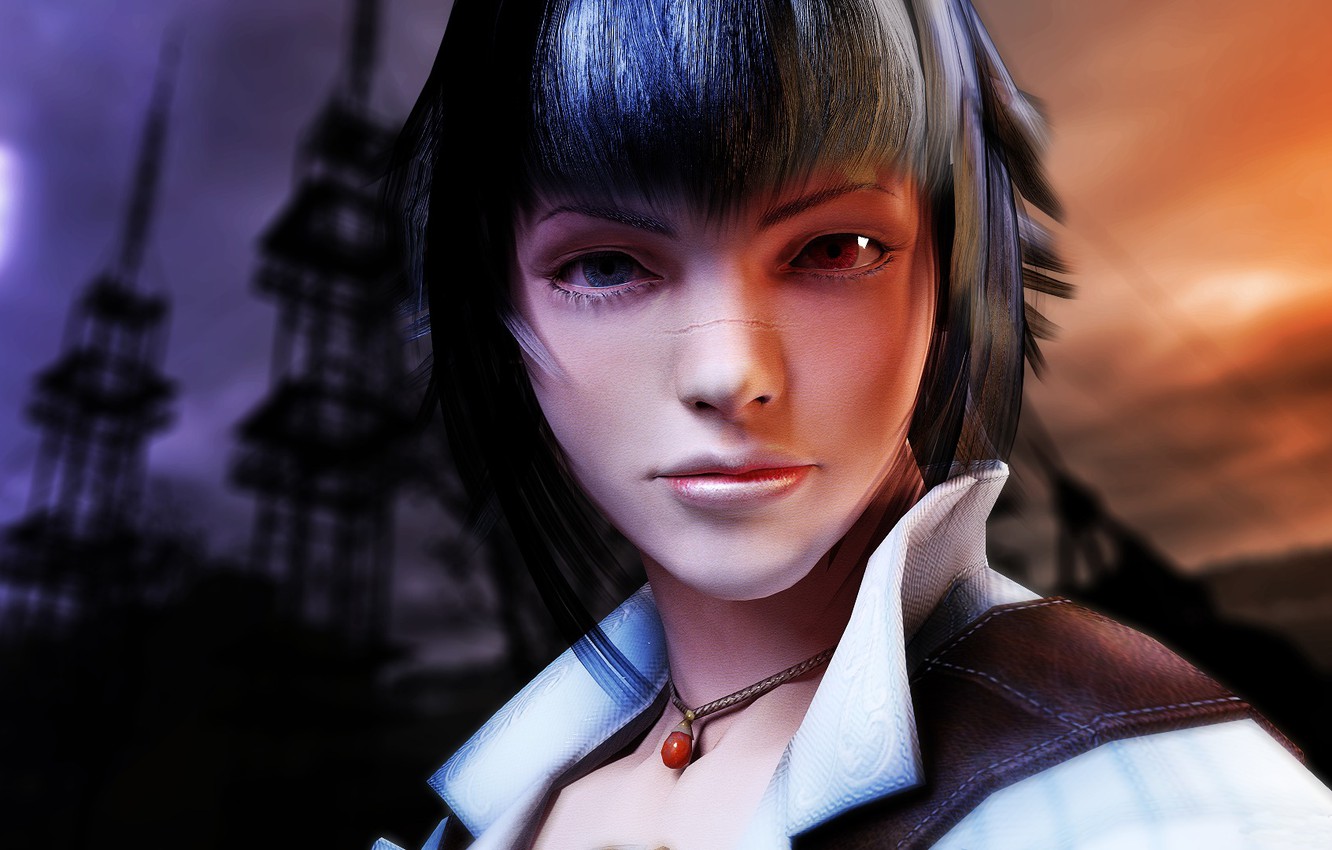 Wallpaper eyes, girl, face, lady, devil may cry image for desktop, section игры