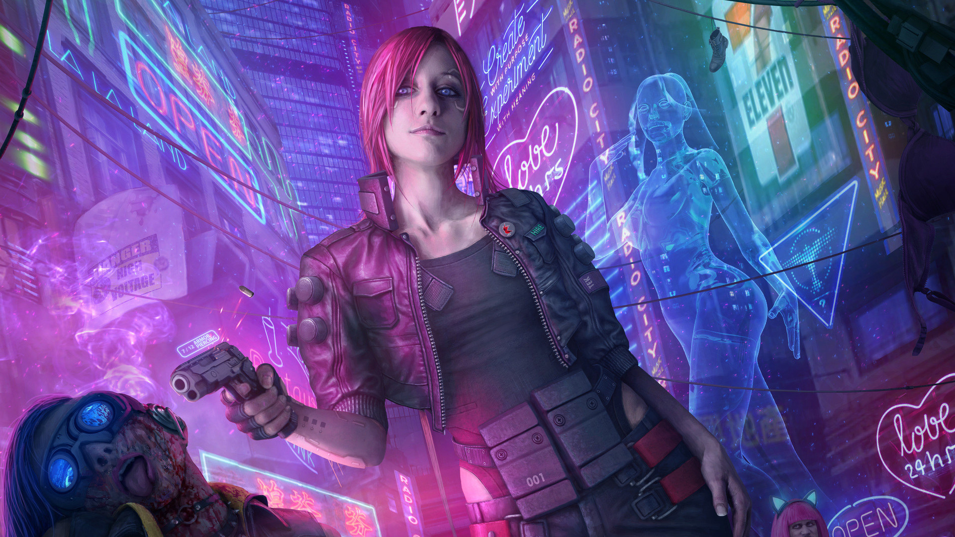 Cyberpunk 2077 _Girl