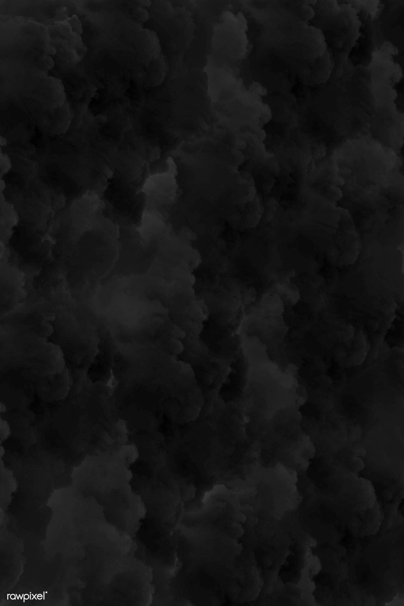 Black cloud patterned background. free image / katie. Black and white clouds, Clouds, Black clouds