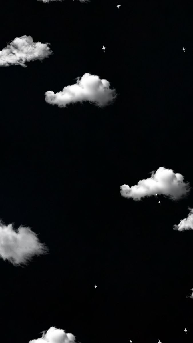 Sky wallpaper. Clouds wallpaper iphone, Black aesthetic wallpaper, Phone wallpaper image