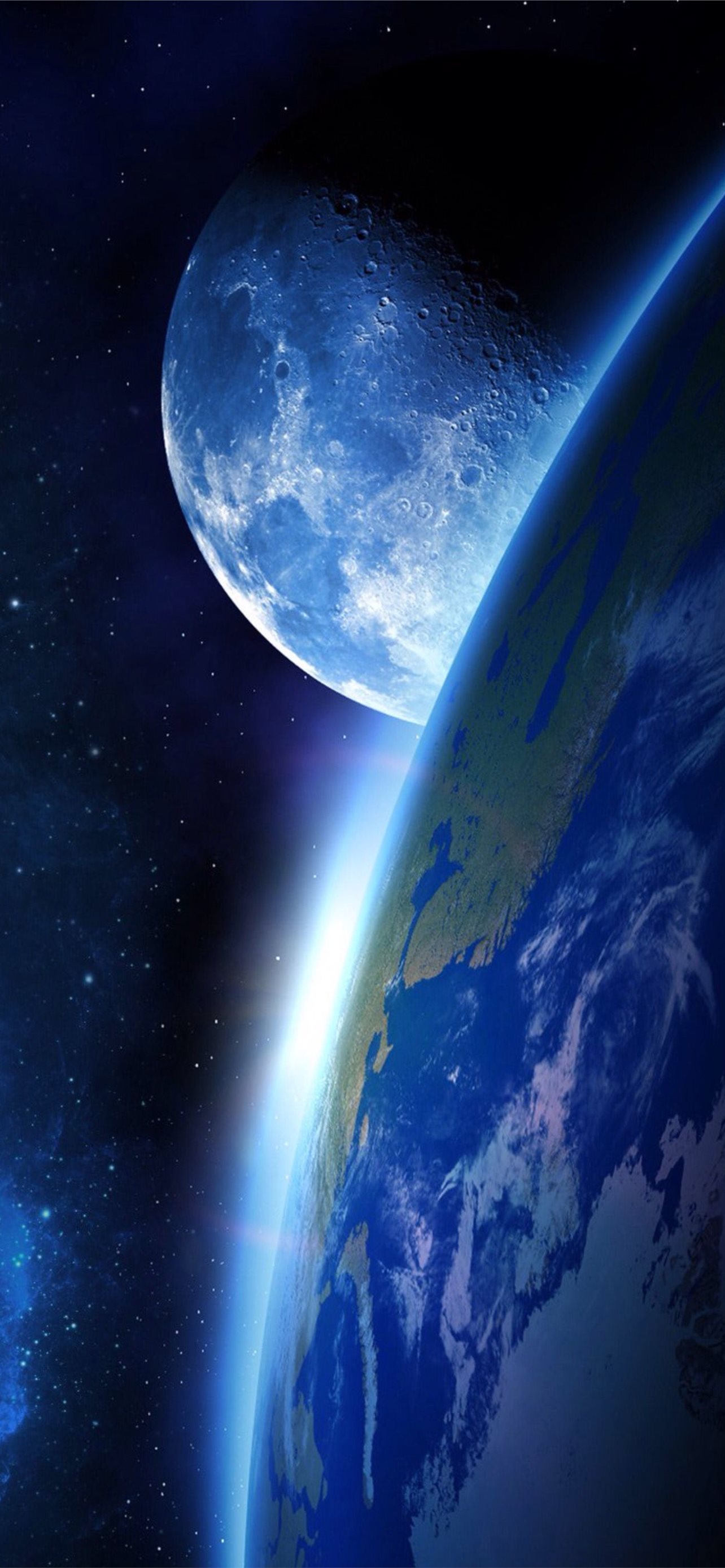 earth from space iPhone Wallpaper Free Download