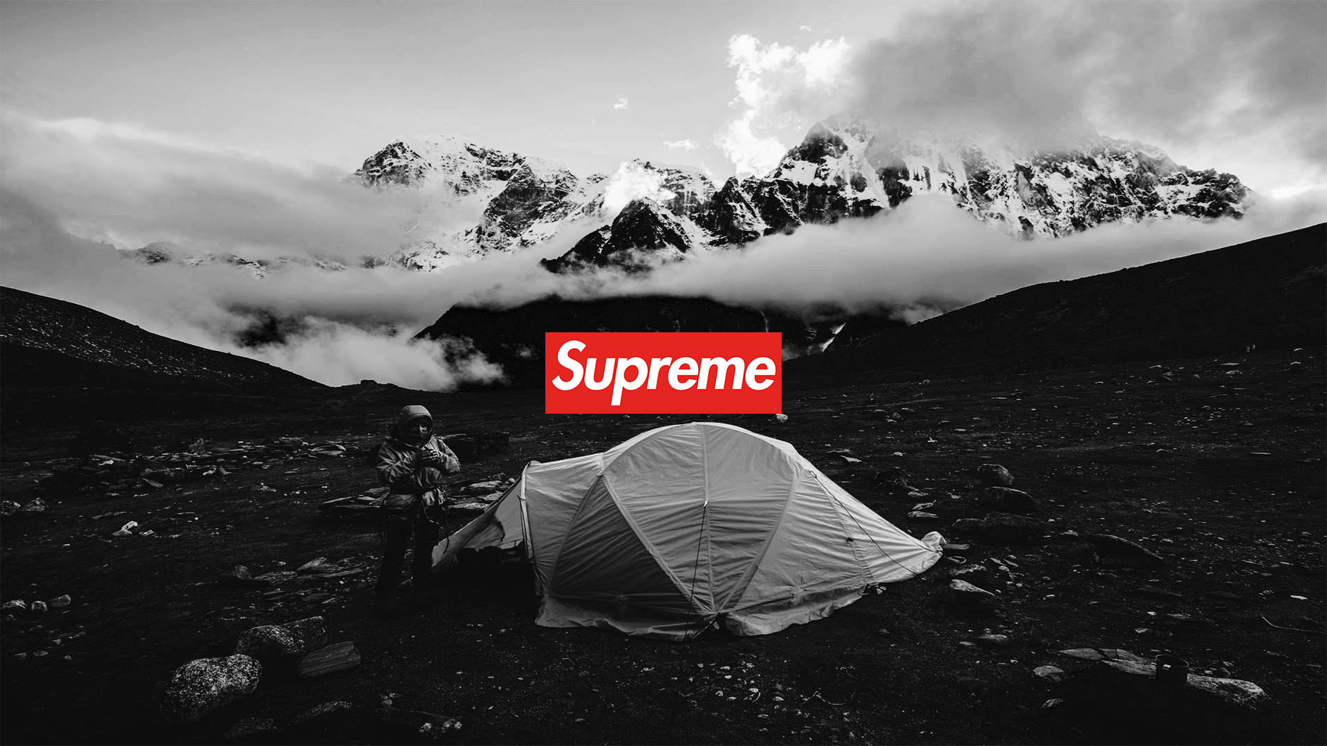 Download Cool Supreme Tent Wallpaper