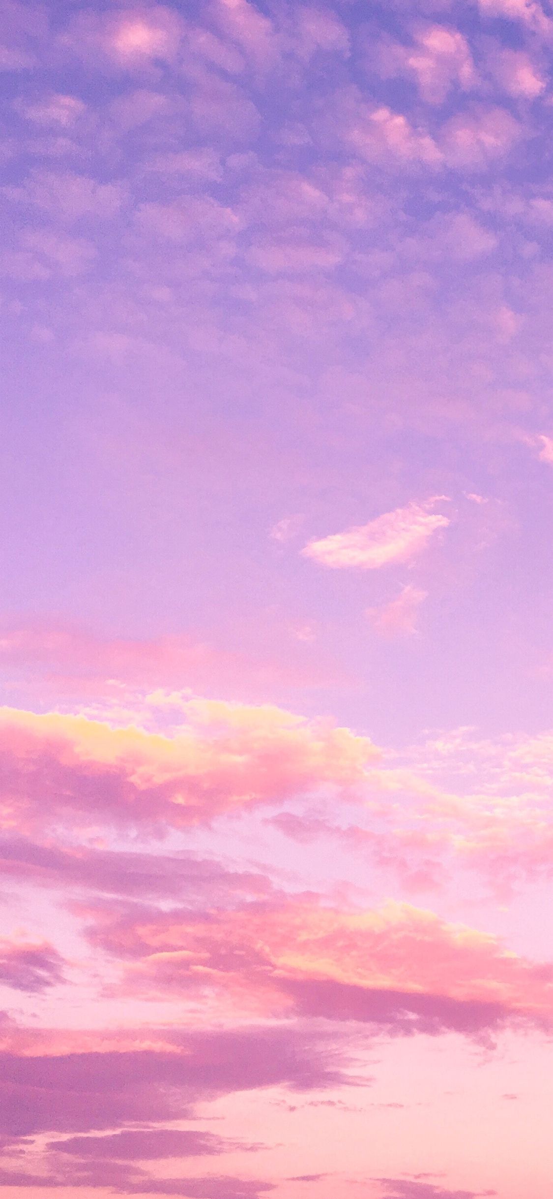 Purple Sky iPhone Wallpaper