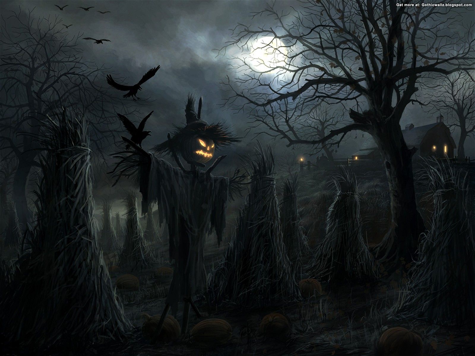 Gothic Halloween HD Wallpaper