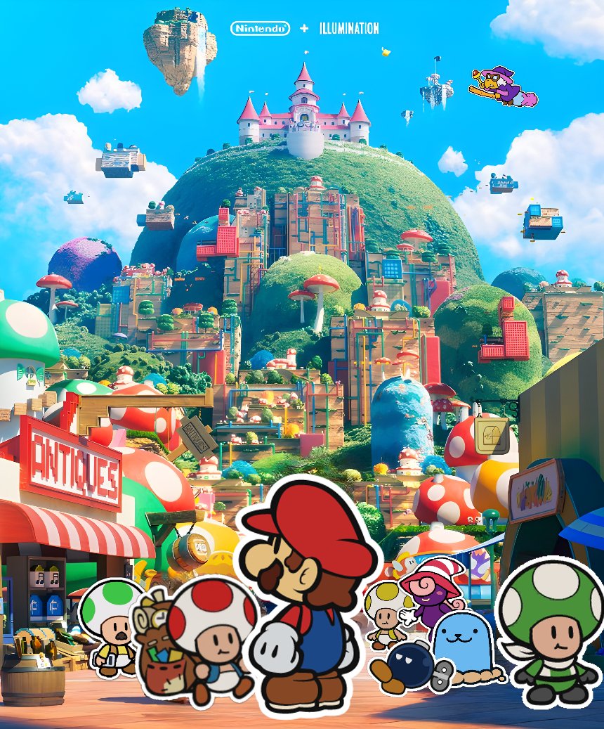 Super Mario Bros Movie Background 1686