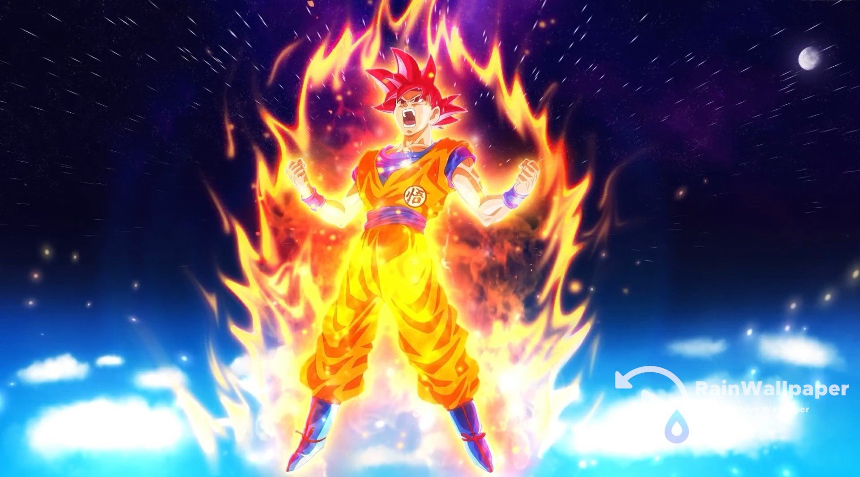 Fire Goku Dragon Ball Super
