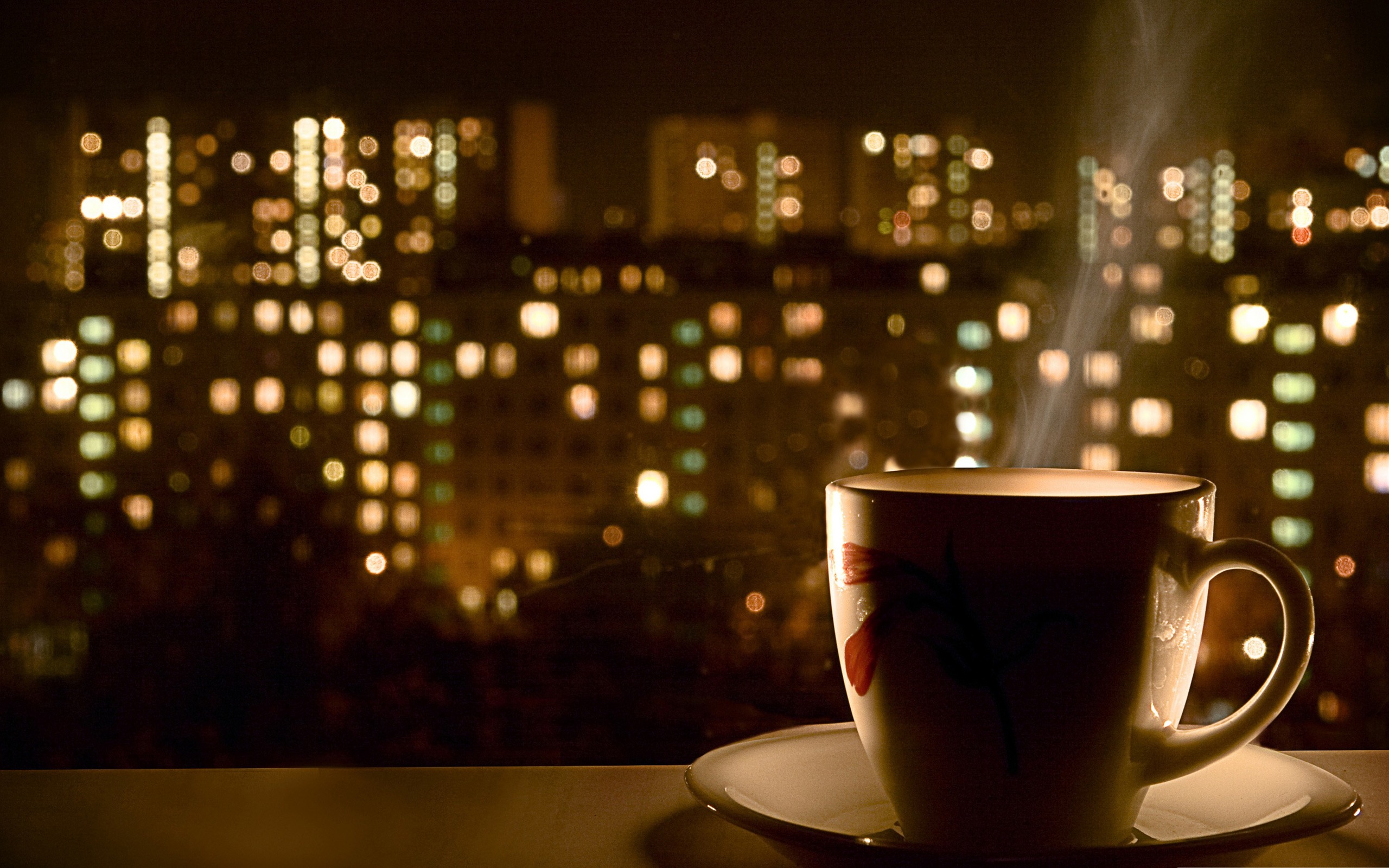 Cup Of Coffee The Urban Landscape Photography Desktop Wallpaper