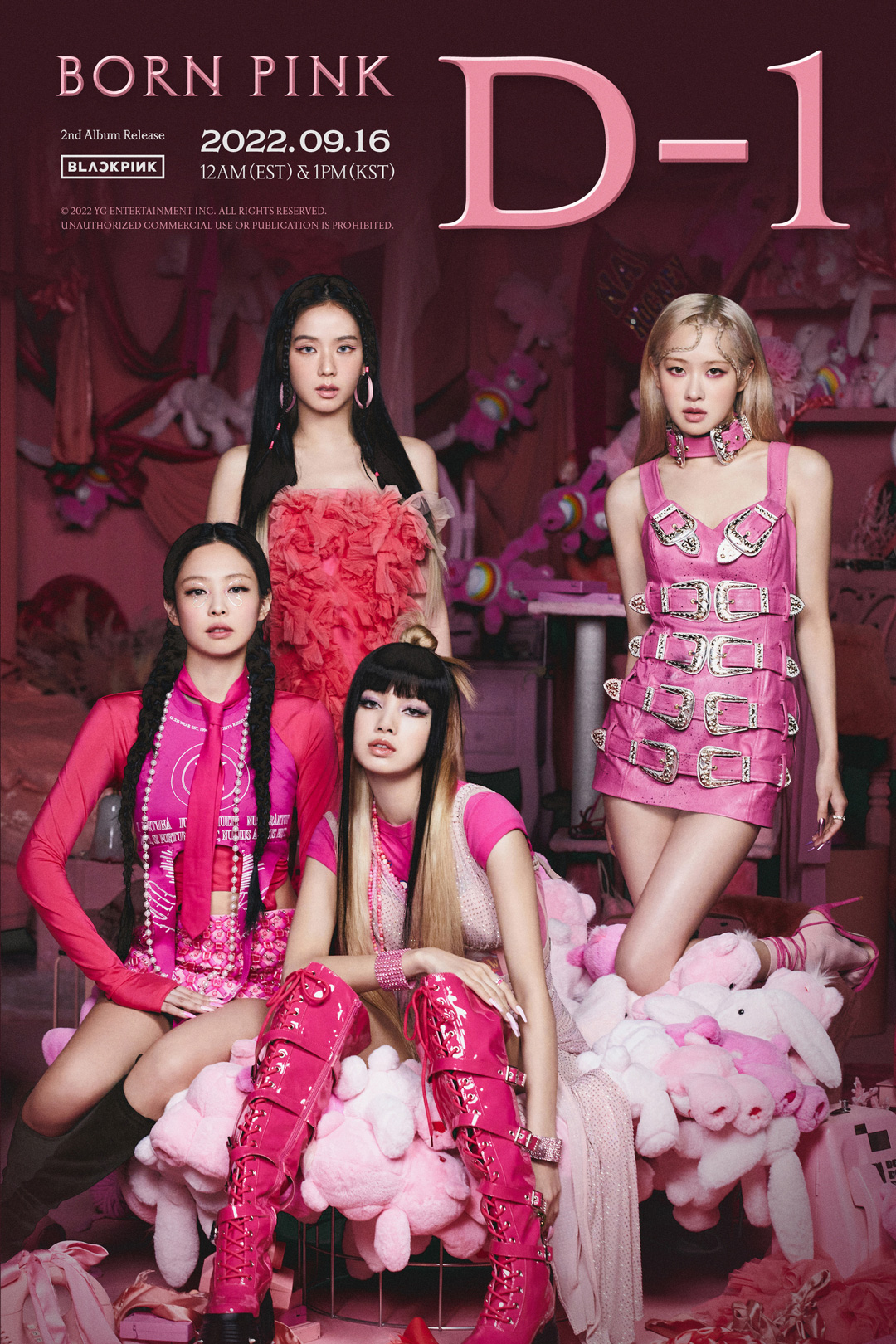 Update: BLACKPINK Excites With Mesmerizing “BORN PINK” D Day Poster