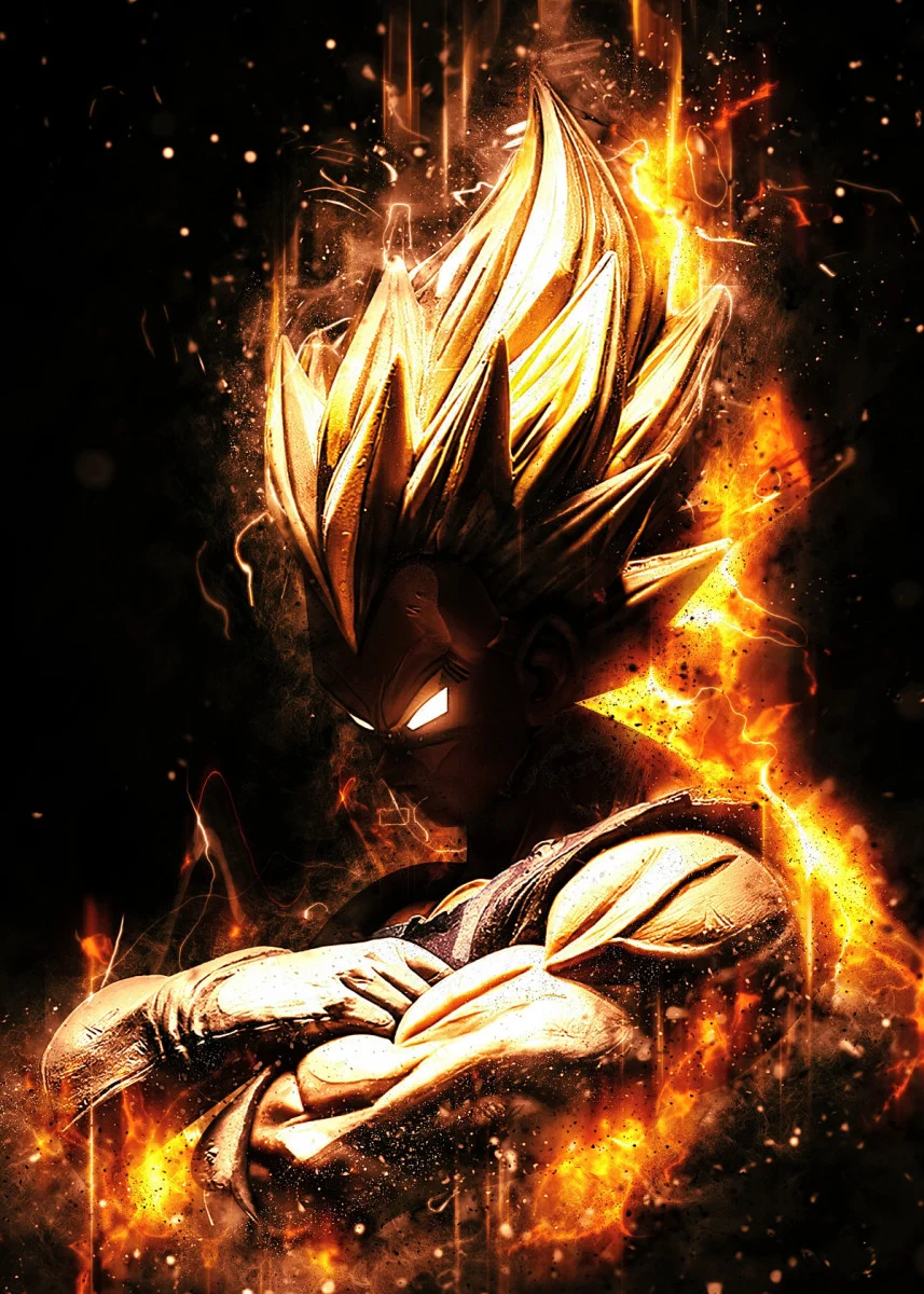 Anime Goku Aura Instinct' Poster by Syarifkuroakai Art. Displate. Dragon ball art goku, Dragon ball painting, Dragon ball super artwork