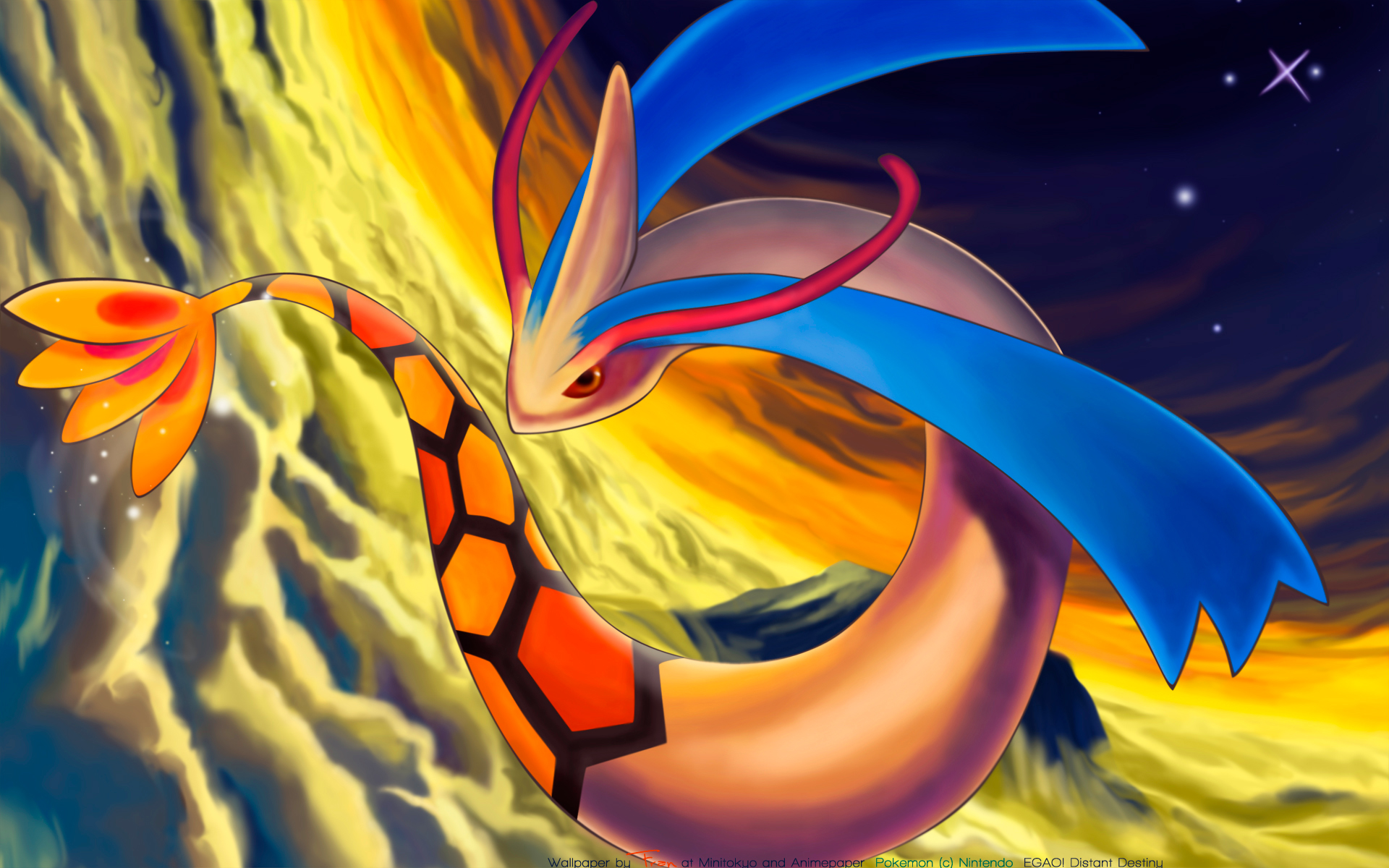 Pokémon Wallpaper: The Sea Above