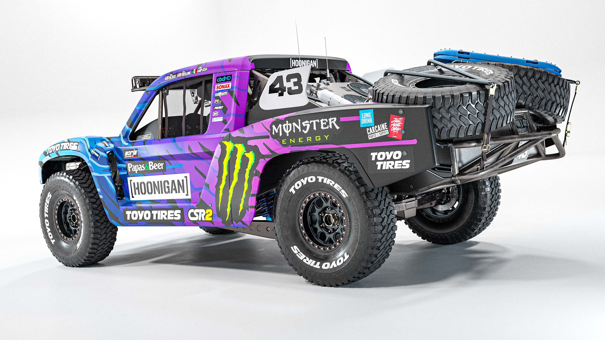 Ken Block в Твиттере: «Here it is: a closer look at the Trophy Truck that Alan Ampudia, Jax Redline and I will be racing in this year's Baja featuring my 2021