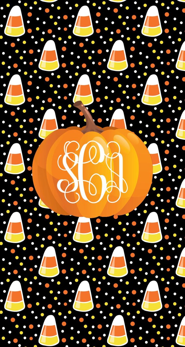 Monogram Wallpaper Background. Monogram wallpaper, Halloween monogram, Halloween wallpaper background