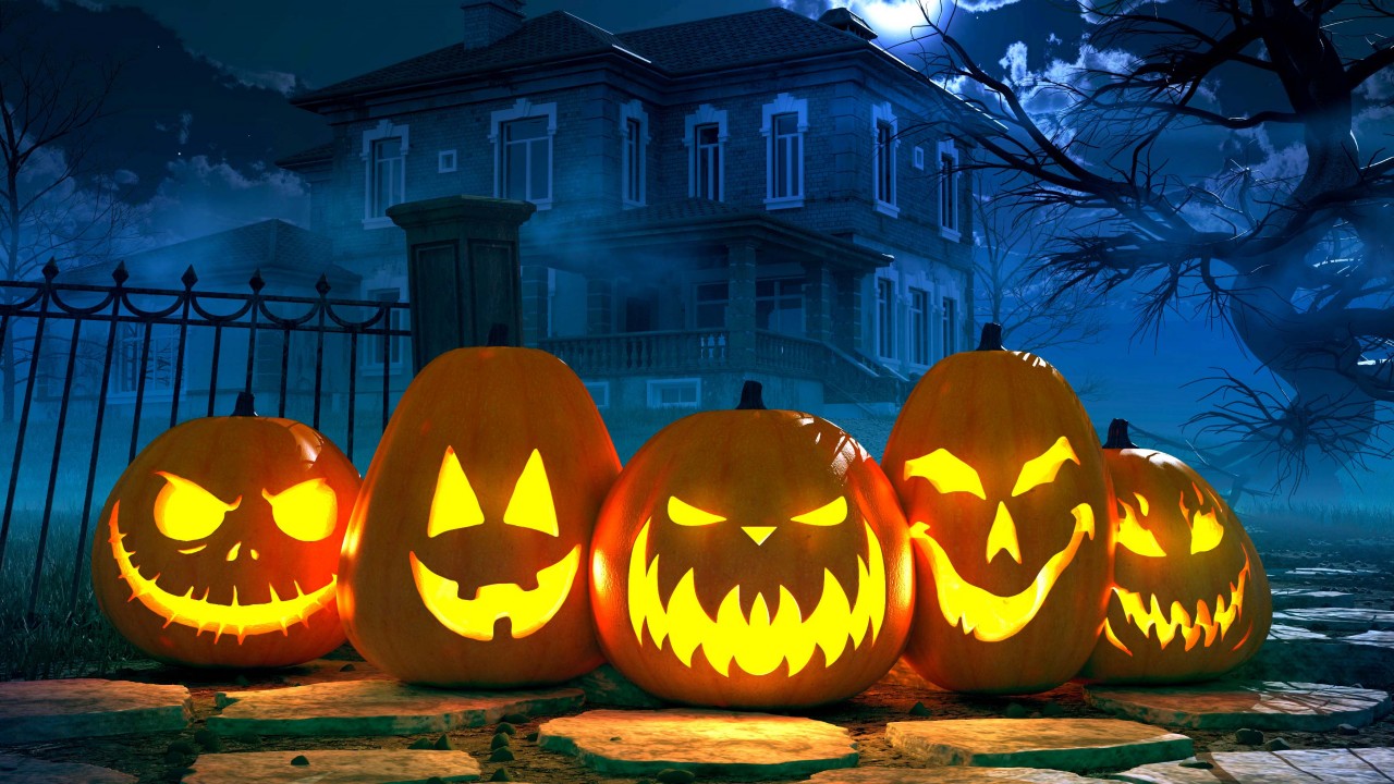 Halloween 1280x720 Wallpapers Wallpaper Cave