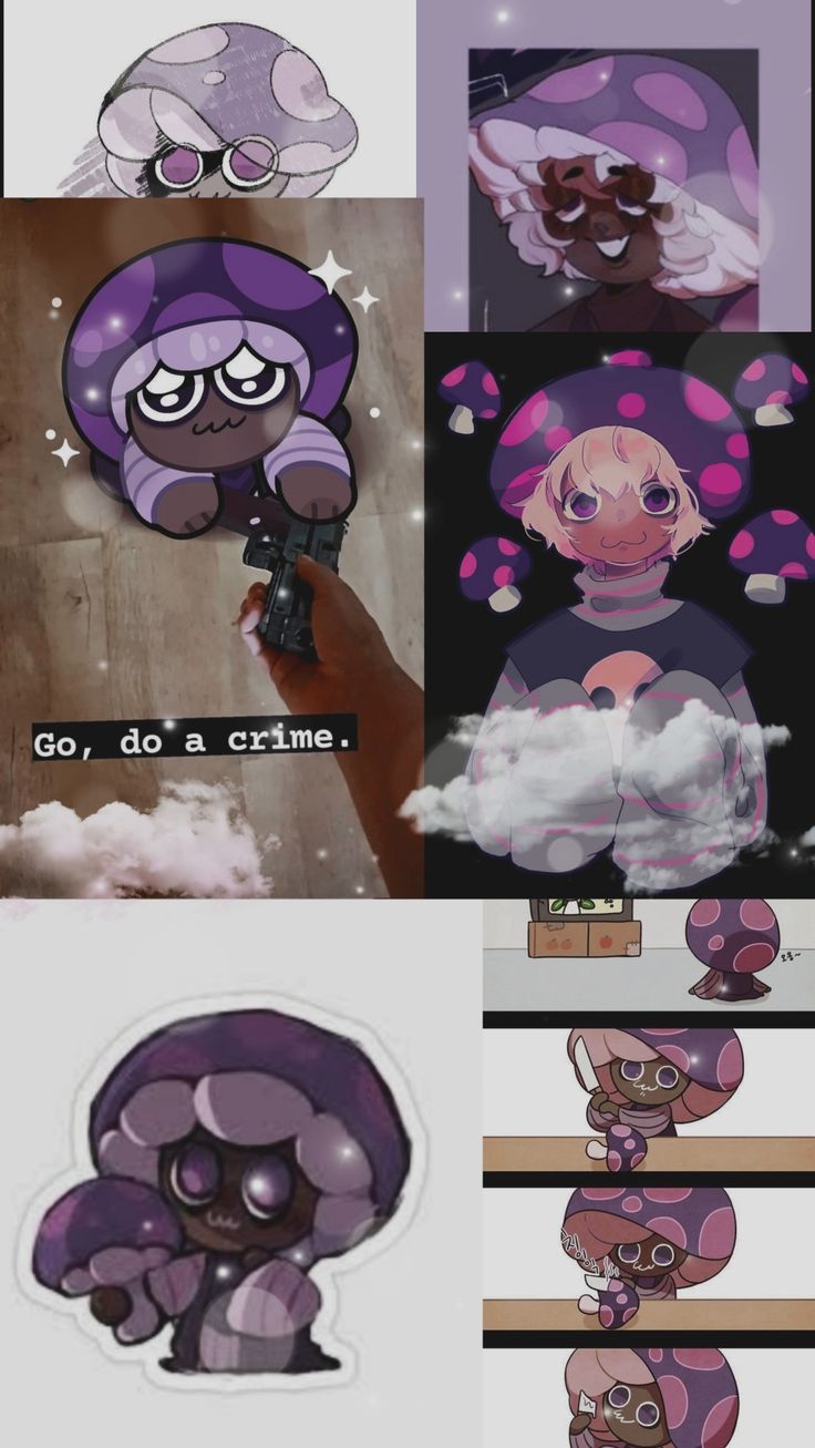 Cookie Run Poison Mushroom Cookie Wallpapers Wallpaper Cave