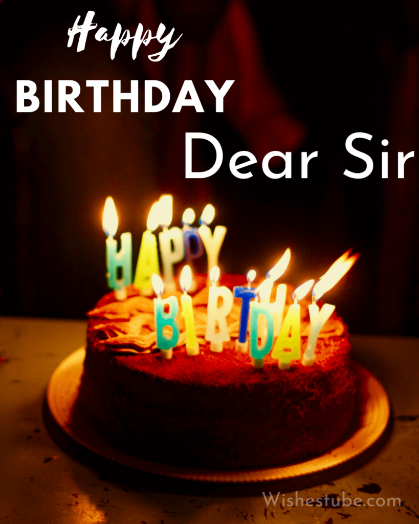 Happy Birthday Sir Image To Direct Download