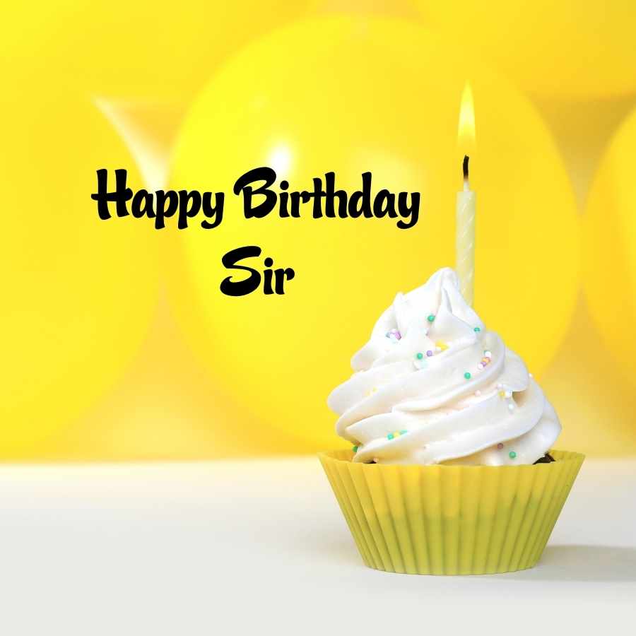 Happy birthday sir image wishes