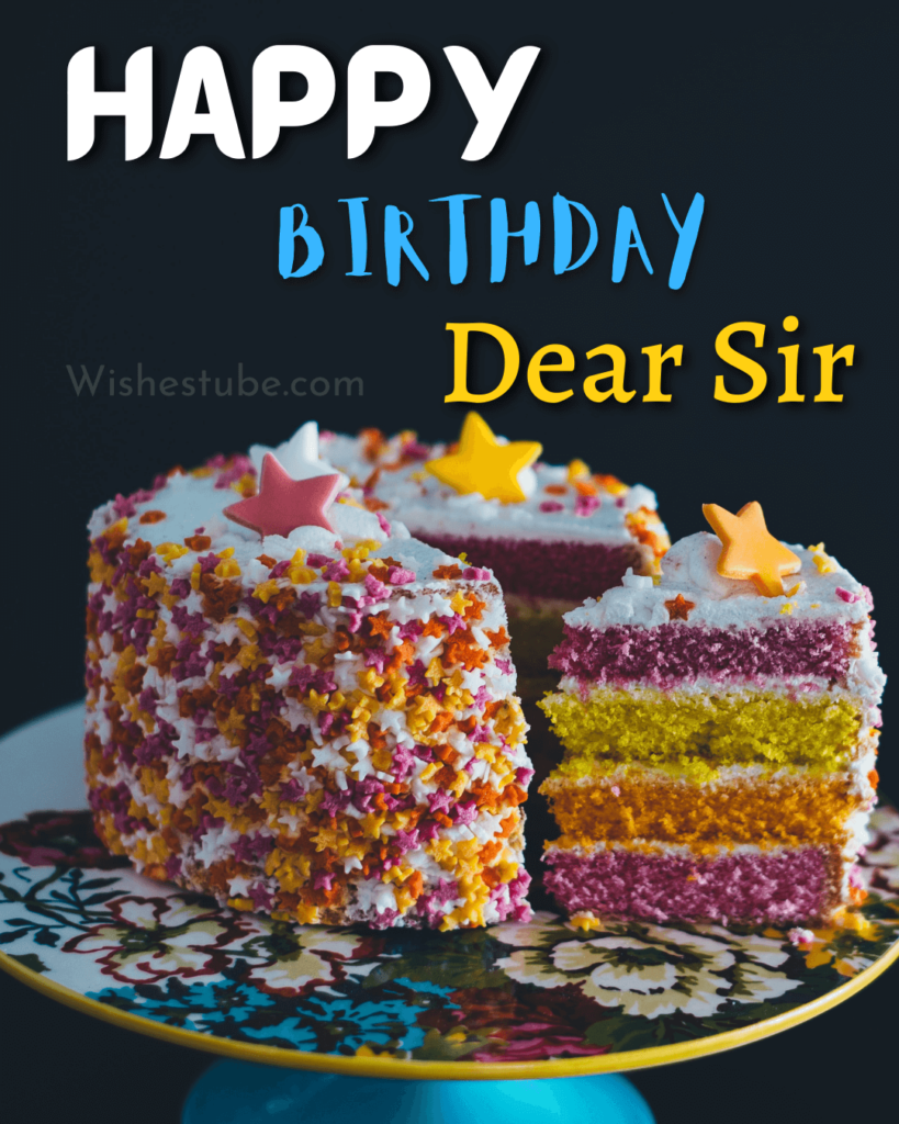 ❤️ Happy Birthday Cake For Sir ji