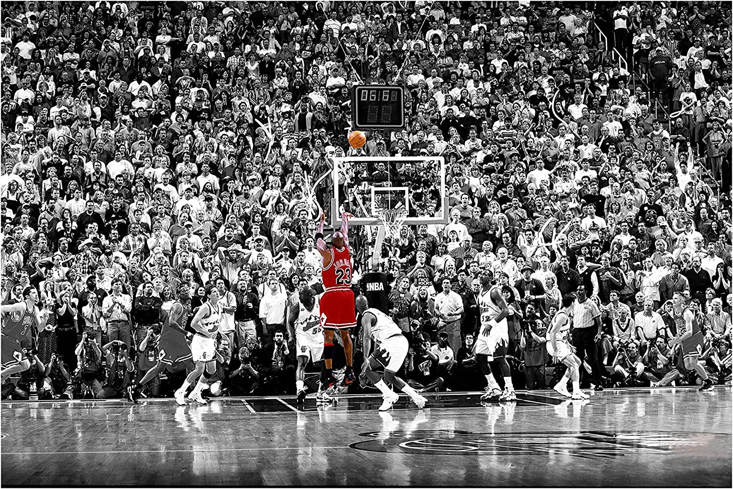 Buy Michael Jordan Chicago Bulls Last Shot 1998 (Basketball) Sports Print Poster Frameless Gift 12 X 18 Inch(30cm X 46cm) MS GZ024 Online At Lowest Price In Kenya. B08YDR6RQ2